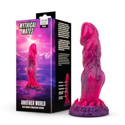 Dildo Another World Rosa y Púrpura 22.4 cm - 8.8