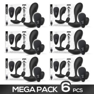 Pack de 6 ud Aquen Estimulador Prostático y Perineo Silicona Líquida